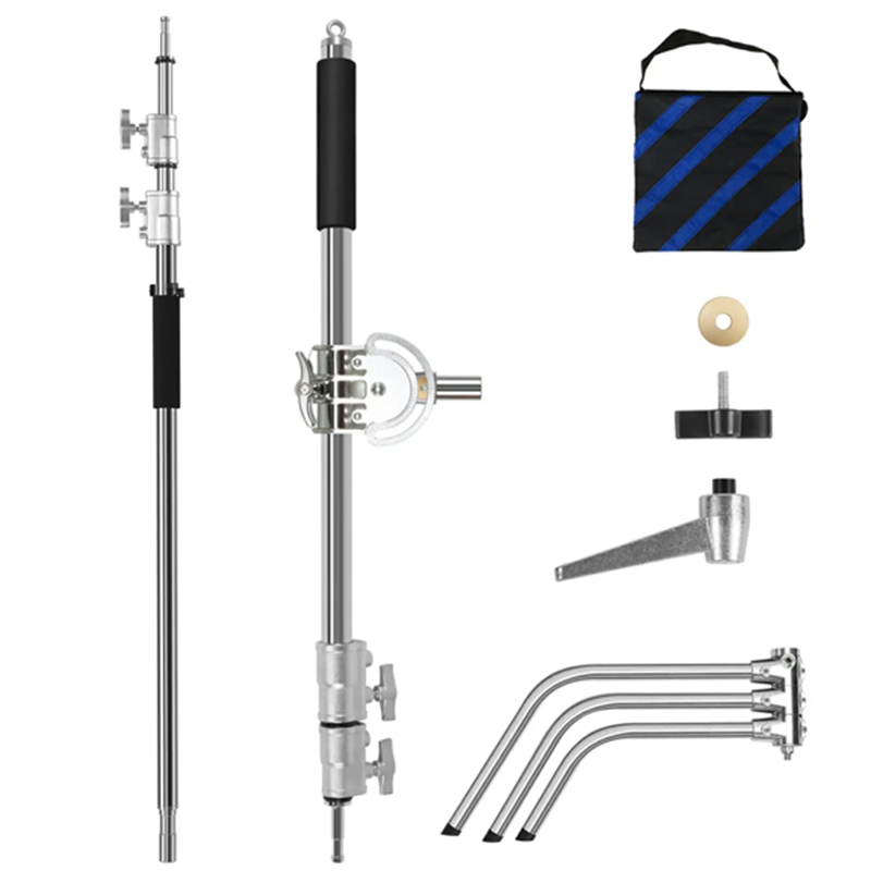 Kit GVM Tripié C-Stand con Brazo Boom C-360