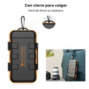 Estuche Anti-Shock para Baterías y Memorias SD/CF/XQD/SIM K&F Concept (KF31.079)