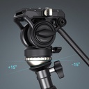 Tripié SmallRig 4475 para Video con Cabeza Fluída CT210