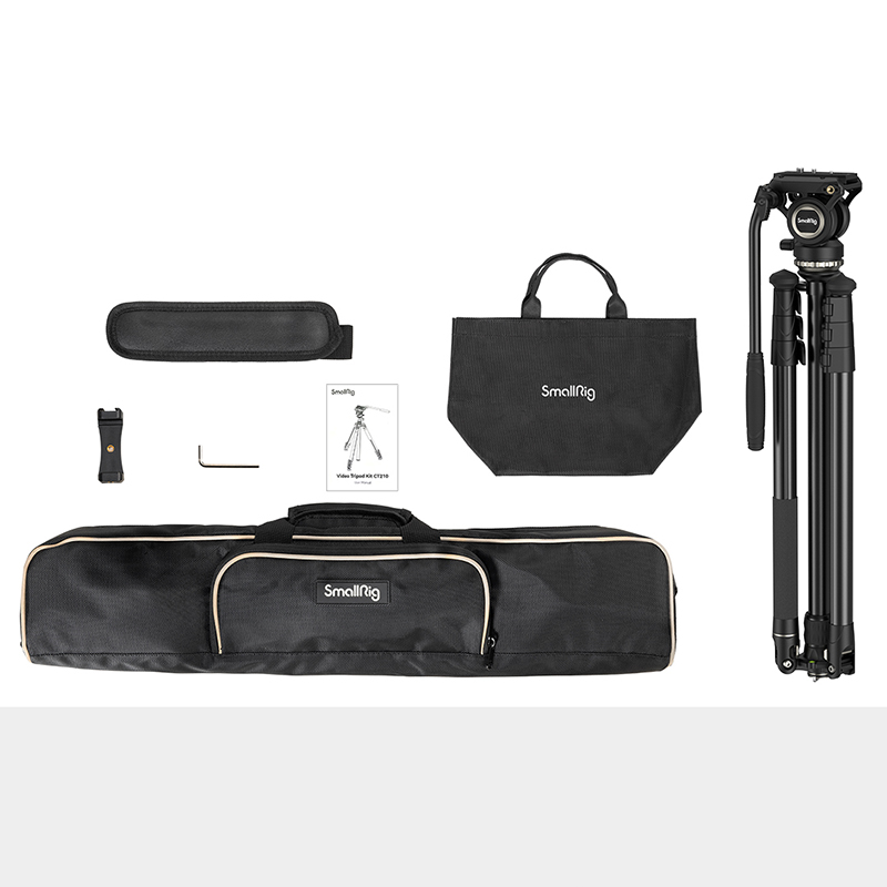 Tripié SmallRig 4475 para Video con Cabeza Fluída CT210