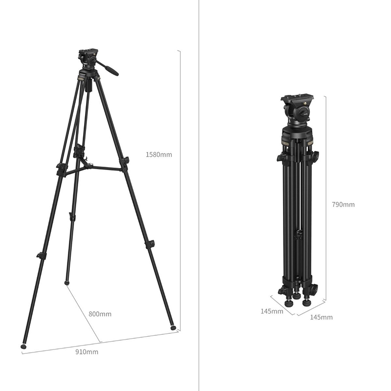 Tripié SmallRig 4684 para Video AD-50Lite de Aleación de Aluminio