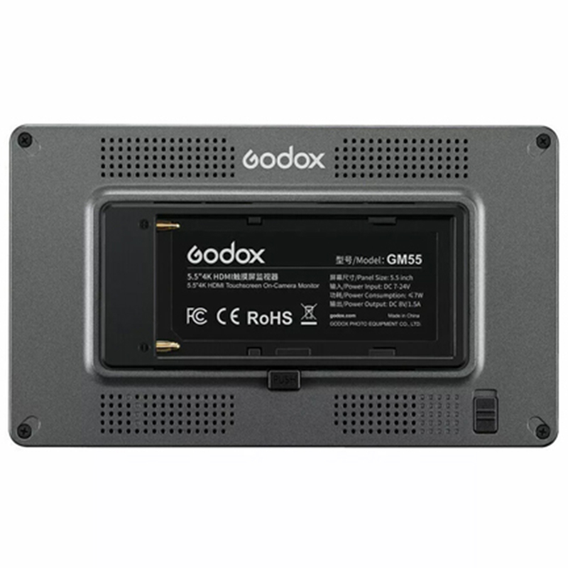Monitor Táctil Godox GM55 4K HDMI 5.5"