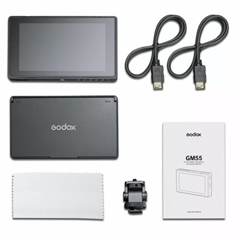 Monitor Táctil Godox GM55 4K HDMI 5.5"
