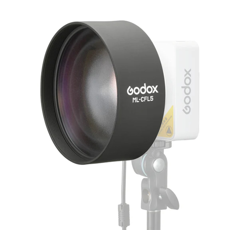 Lente Fresnel de Silicón Colapsible Godox ML-CFL5 para Lámpara LED Serie ML