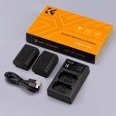 Kit de Cargador Dual y 2 Baterias Tipo NP-FZ100 K&F Concept (KF28.0016)