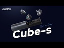 Micrófono Lavalier Inalámbrico Dual Godox Cube-SC KIT2