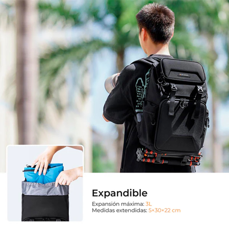 BackPack K&F Concept Nature Wonder 25L Negra (KF13.098V2)