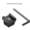 Soporte para Micrófono Inalámbrico SmallRig con Zapata Fría 4822