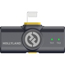 Micrófono Lavalier Inalámbrico Hollyland Lark M2 Duo para Cámaras