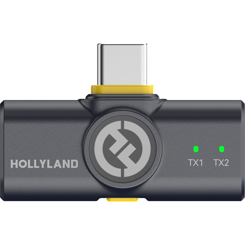 Micrófono Lavalier Inalámbrico Hollyland Lark M2 Duo para Cámaras