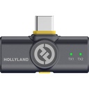 Micrófono Lavalier Inalámbrico Hollyland Lark M2 Duo para Cámaras
