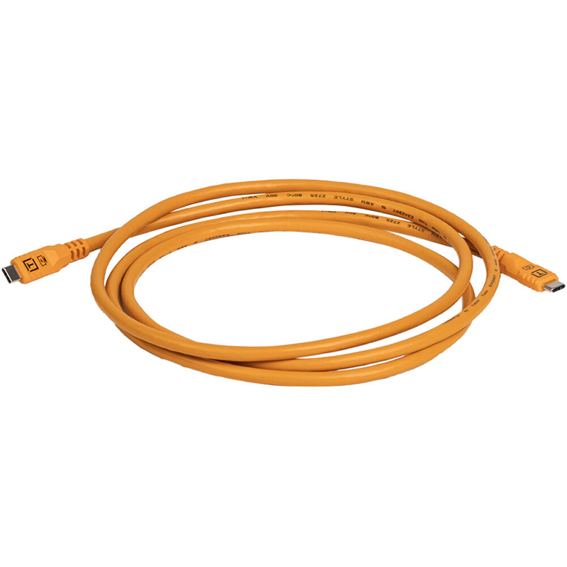 Cable TetherPro Optima 1.8m. USB-C a USB-C Tether Tools CUC06G2-ORG