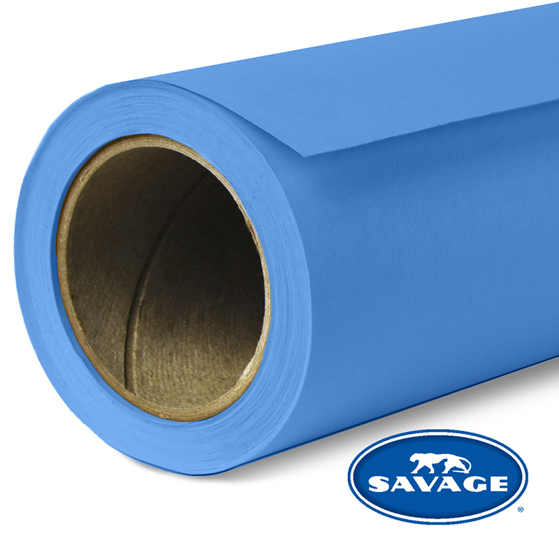 Ciclorama de Papel SAVAGE 2.72x11mts. #58 STUDIO BLUE