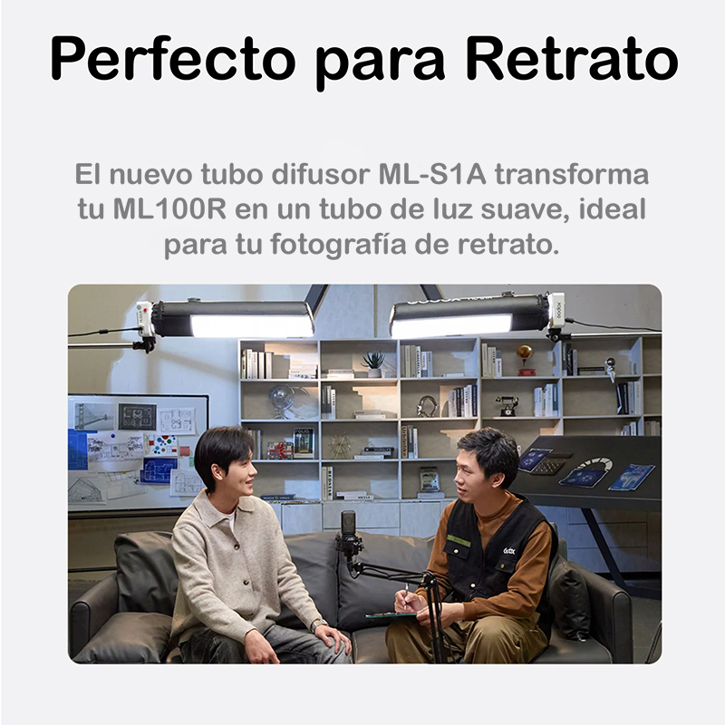 Tubo de Aire Difusor Godox ML-S1A p/ML100Bi/R y ML60IIBi
