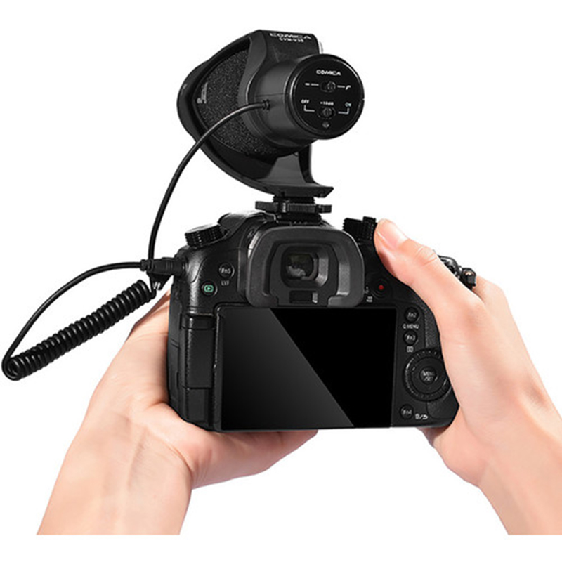 Micrófono direccional Comica CVM-V30 PRO 3.5mm