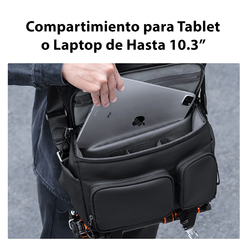 Maleta de Hombro K&F Concept Urban Wonder 13 10L Negro (KF13.142)