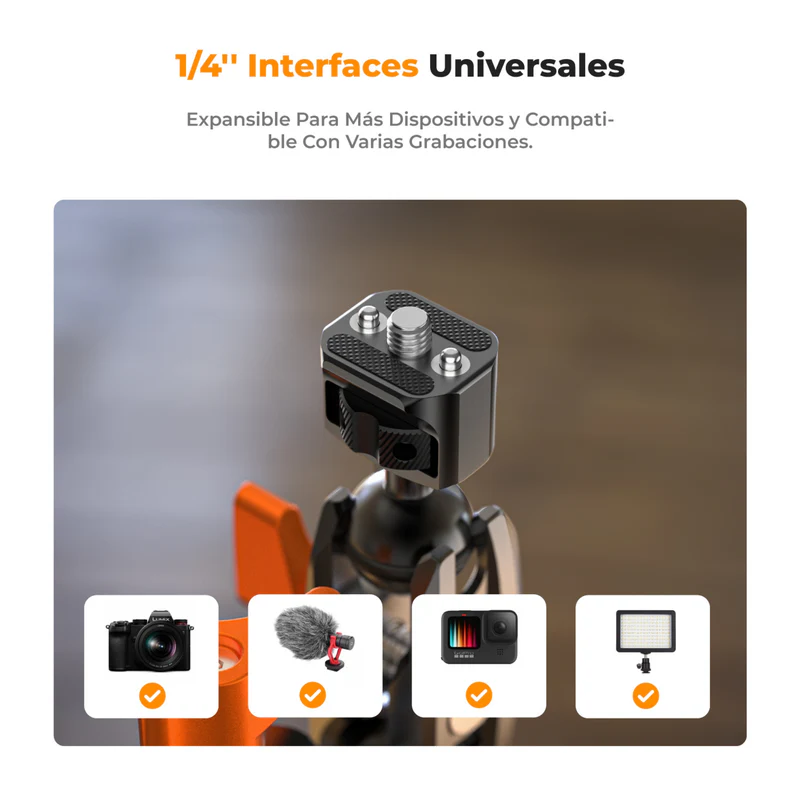 Columna Central Extensible 30cm. para Tripié K&F Concept (KF31.037) (copia)