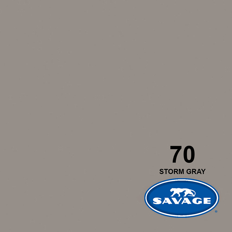 Ciclorama de Papel SAVAGE 2.72x11mts. #70 STORM GRAY