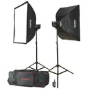 Kit de 2 Flash Godox MS200-F