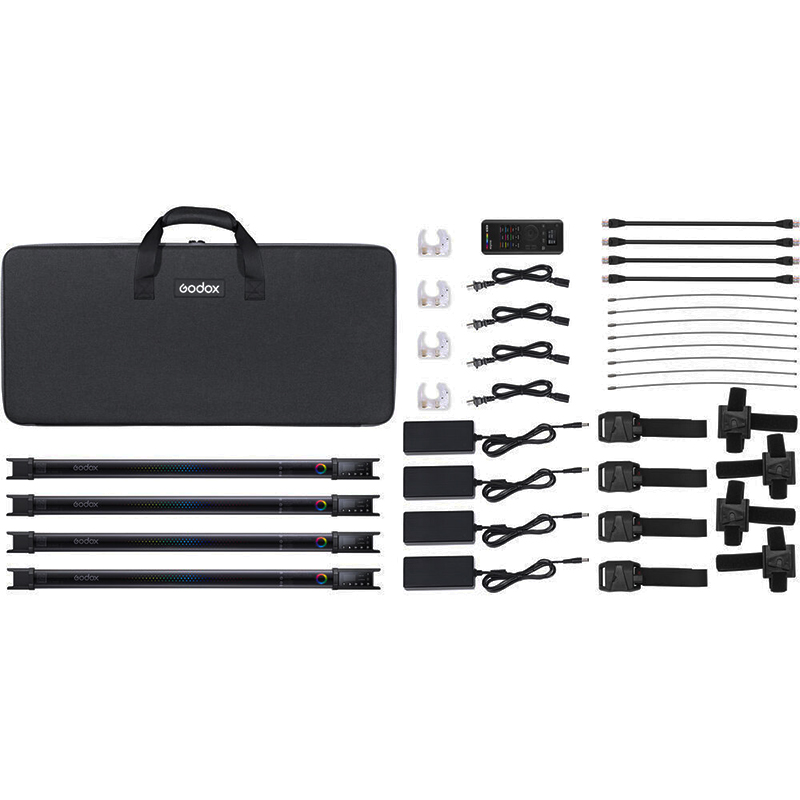 Kit de 4 Lámparas Led Godox TL60 RGB (TL60-K4)
