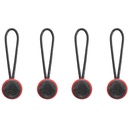 Conectores de Anclaje con Correa Peak Design 4PK-AN-4 (Red/Black)