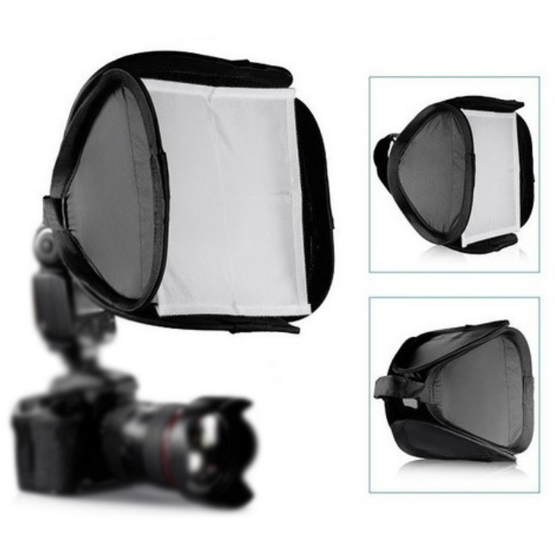 Mini Caja Suavizadora Vanta LS43 para Flash Tipo Speedlite 23x23cm.