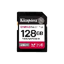 Memoria Kingston Canvas React Plus V60 SDXC 128GB UHS-II U3 Clase 10