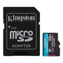 Memoria Kingston Canvas Go! Plus Micro SDXC 128GB UHS-I U3 Clase 10 V30 A2