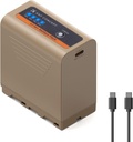 Bateria de Litio K&F Concept Tipo NP-F970 Carga Directa USB-C (KF28.0036)