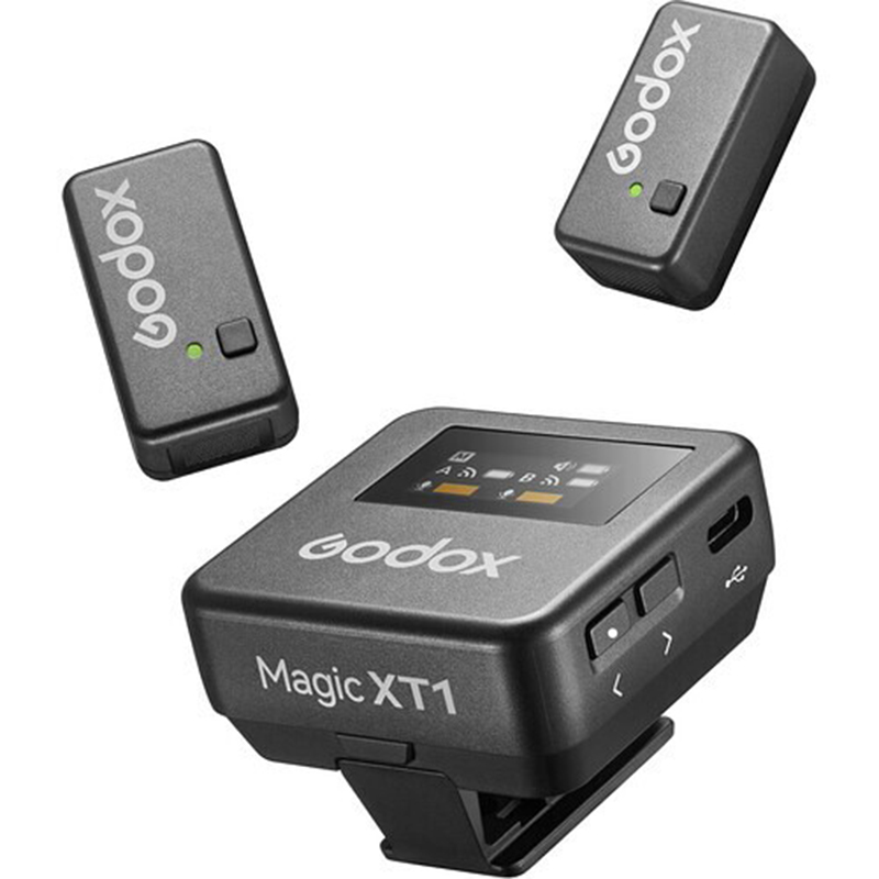 Micrófono Inalámbrico Dual Godox Magic XT1 con Adaptador USB-C
