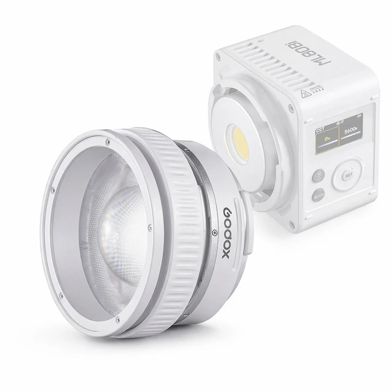 Reflector con Lente Zoom Godox ML-Z para ML80Bi y ML150Bi