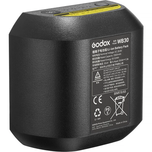 Batería Godox WB30 (2900mAh) para AD800PRO