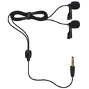 Micrófono Lavalier Dual Comica CVM-D02 3.5mm (cable 6mts.)