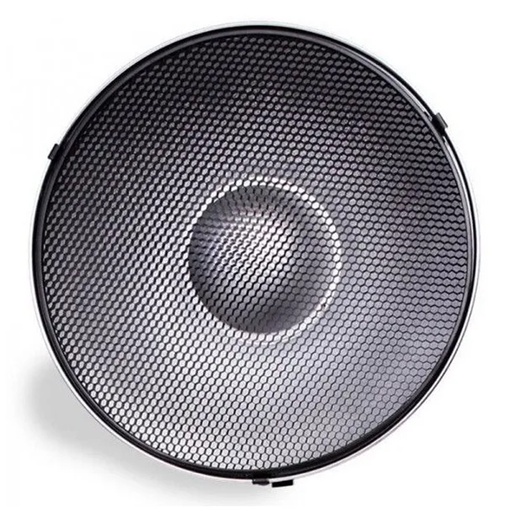 Reflector Godox Beauty Dish Blanco 55cm. con Grid BDR-WC01 (Bowens)