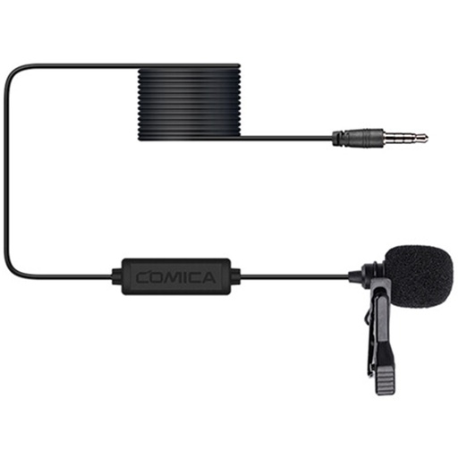 Micrófono Lavalier Comica CVM-V01SP 3.5mm para SmartPhone (cable 6mts.)