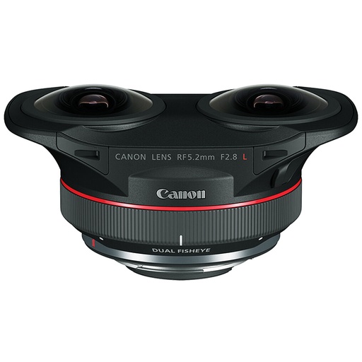 Lente Canon RF 5.2mm f/2.8L Dual Fisheye 3D VR (Sólo para EOS R5/R5C)
