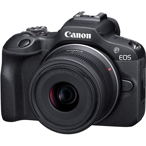 Cámara Canon EOS R100 c/RF-s 18-45mm f/4.5-6.3 IS STM