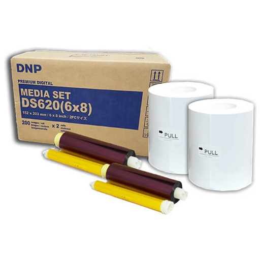 Kit de Impresión 6X8 DNP para Impresora DS620