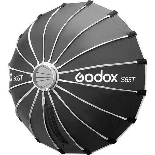 Caja Suavizadora tipo Sombrilla Godox Armado Rápido 65 cm. S65T (Bowens)