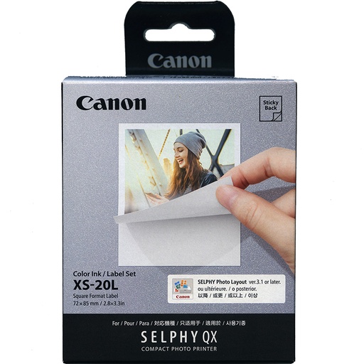 Papel Canon XS-20L para Selphy XQ10/XQ20