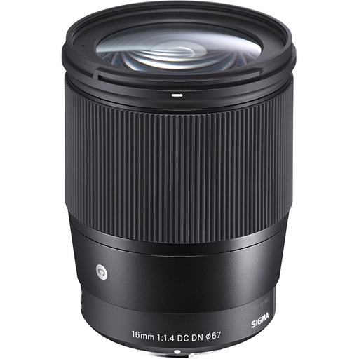 Lente Sigma 16mm f/1.4 DC DN para Sony Montura-E