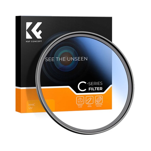 Filtro UV Azul Multi-Capa K&F Concept 77mm. Serie C (KF01.1428)