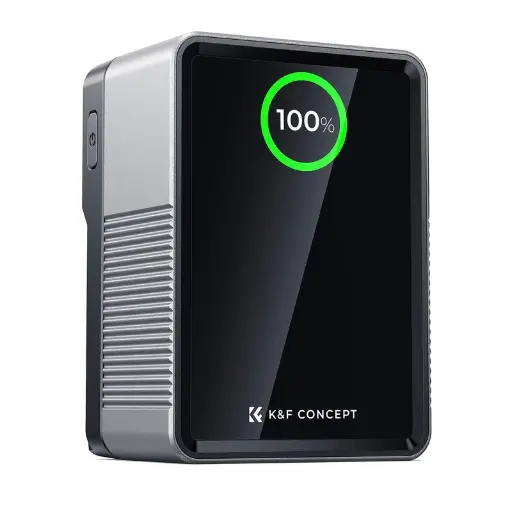 Batería V-Mount K&F Concept 99Wh Carga Rápida USB-C (KF28.0024V1)