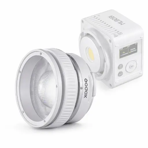 Reflector con Lente Zoom Godox ML-Z para ML80Bi y ML150Bi