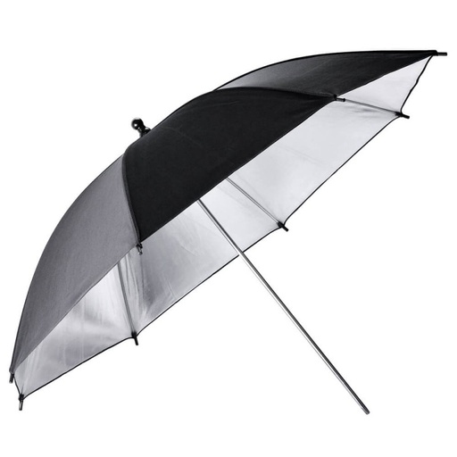 Sombrilla Plata/Negra Godox 84 cm. UB-0023