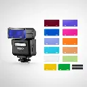 Kit de Filtros Magnéticos Godox MA02 para Flash iT30Pro/iT32