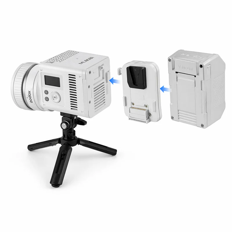 Adaptador de Batería V-Mount Godox ML-VMA para ML80Bi y ML150Bi
