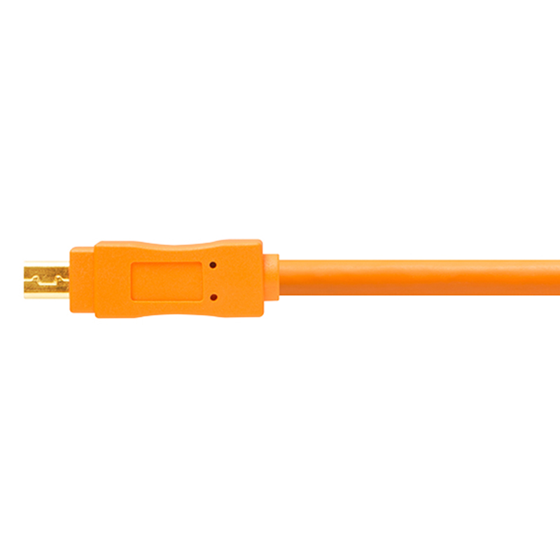 Cable TetherPro USB 2.0 a Mini-B 8-Pin Tether Tools CU8015-ORG