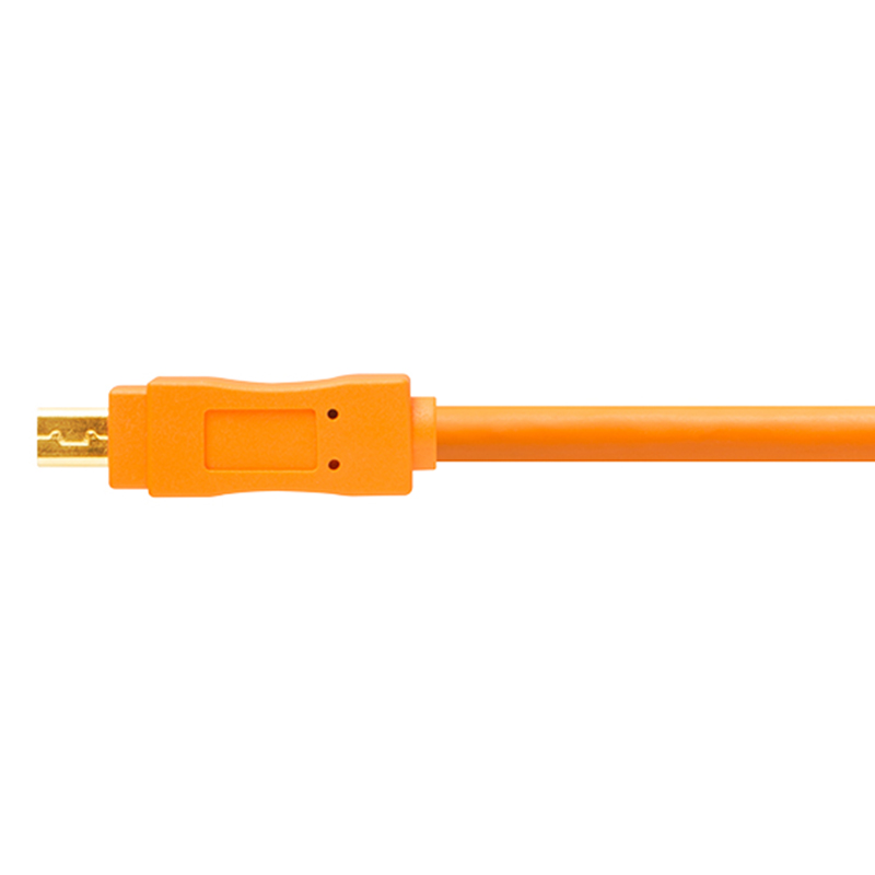 Cable TetherPro USB 2.0 a Mini-B 8-Pin Tether Tools CU8015-ORG