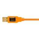 Cable USB 2.0 a Micro-B 5-Pin Tether Tools CU5430-ORG